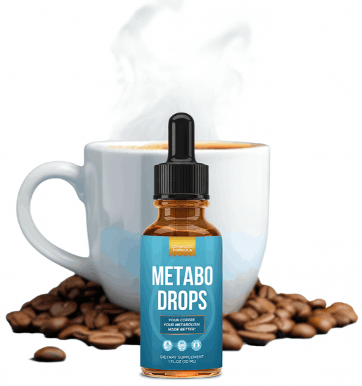 Metabo Drops natural metabolism support liquid supplement bottle